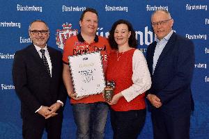 Fürstenberg Brauerei ehrt langjährige Partner aus Gastronomie und Hotellerie