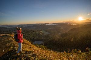 Gipfelglühen: Wanderung zum Sonnenaufgang auf dem Feldberg