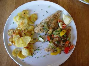 Gastrotipp: Fischgericht auf dem Forellenhof