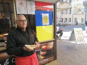Kulinarische Spendenaktion mit Lemberg Crêpes